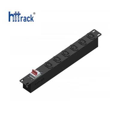 Thanh nguồn PDU C13 6 Port - Phích cắm 2 chấu