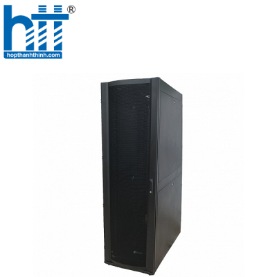 Tủ Mạng iKORACK Black 19 Inch 42U – W600 x H2050 x D800. 2 quạt (iKO-4268P)