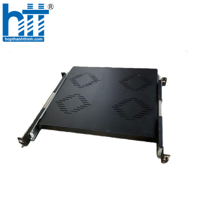 iKORACK White Slide tray 800mm, Black (iKO-SS800)