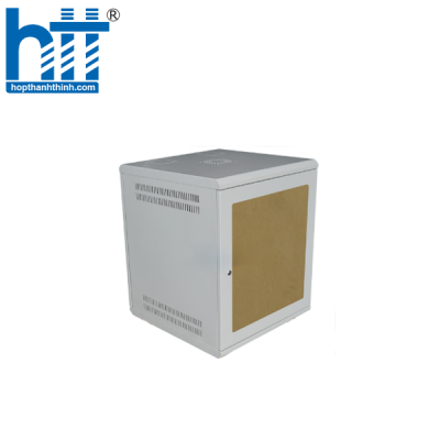 Tủ mạng UNIRACK 12U sâu D600 treo tường cửa Mika (UNR N12U-D600 MK TT)