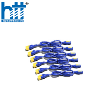 Dây Nguồn PDU APC 6 ea, Locking, C13 to C14, 0.6m, Blue (AP8702S-WWX590)