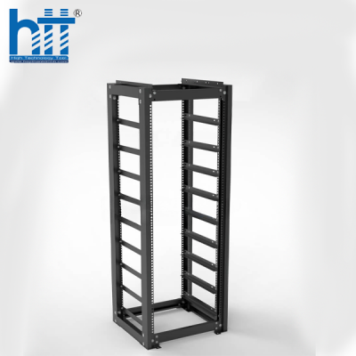 Tủ Open Rack 42U H1920 x W550 x D600 khung 4 chân, đựng ắc quy Lithium (3C-OP42U-4)