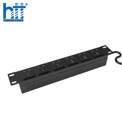 Ổ điện 3CElectric 06 ổ cắm 3 chấu đa dụng, có dây cáp nguồn 3m (3C-P19M06CAB1.5)