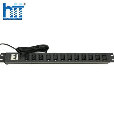 Thanh nguồn 3CElectric PDU 12 ổ C19 lắp dọc tủ rack 20U (3C-P20UM12C19MCB32)