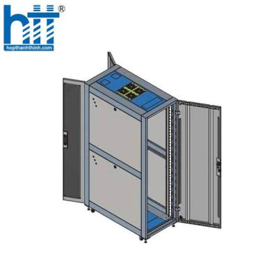 Tủ rack 36U cửa đôi sau LEGRAND SR36880BVA3DD-FAN